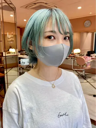 ショート カラー welring hair salonのヘアスタイル