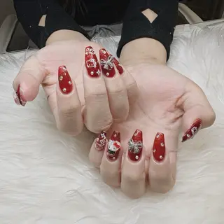 ロング see love gritterのネイルデザイン