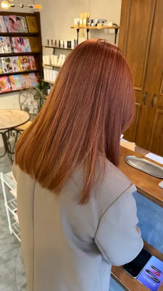 セミロング カラー { door } Kawasakiのヘアスタイル