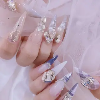 ネイル 梅田🦄中崎町🩵 u n o 0 1のネイルデザイン