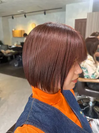 ショート カラー 🦋艶モテカラー/ヘ アセット🦋YURIのヘアスタイル