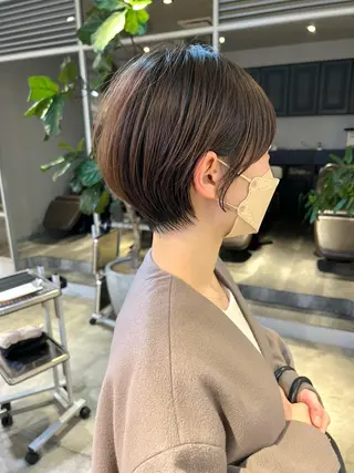 ショート 【骨格診断カット】 .のヘアスタイル