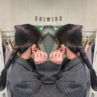ヘアアレンジ ハイライト/レイヤー /ハイトーン/AOIのヘアスタイル