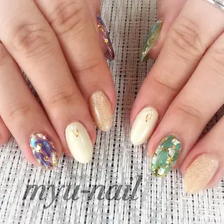 ネイル ホームサロン myu-nailのネイルデザイン