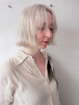ミディアム カラー Nakano Hajimeのヘアスタイル