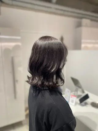 ミディアム 🤍ショートボブ 🤍NANAMI🤍のヘアスタイル