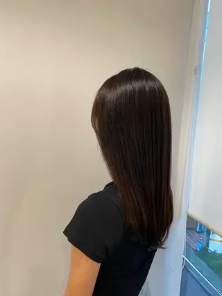 ロング パーマ カットモデル 🦋‪熊田 史織のヘアスタイル