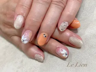 ミディアム ネイル Le Lienのマツエク・マツパデザイン