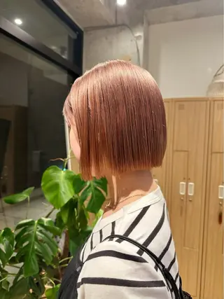 ショート カラー 越後 遥/ 透明感カラー🪞🤍のヘアスタイル