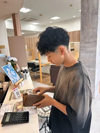 パーマ 生沼 海優のヘアスタイル