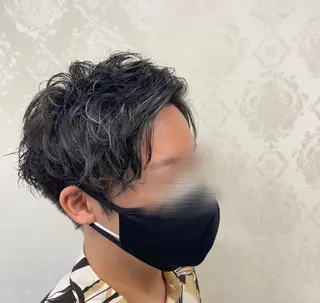 カラー メンズ erina💖 CLUTCH天王寺のヘアスタイル