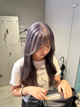 カラー 透明感ベージュ🤎 ナチュラルレイヤーのヘアスタイル