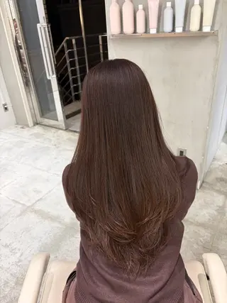 ロング 透明感カラー🪽 ゆうかのヘアスタイル