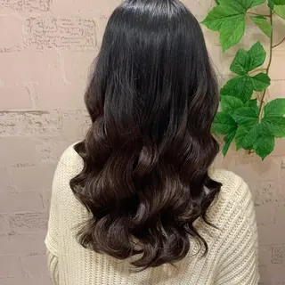 ロング ヘアアレンジ 韓国風🇰🇷うる艶 レイヤー/海青🫧のヘアスタイル