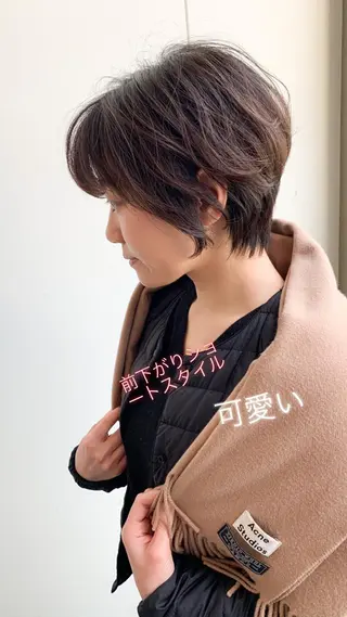 ショート カラー Beach 代表 KENTAのヘアスタイル