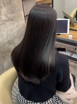 ミディアム カラー ☆似合わせカット Ｎｏ．1/さち☆のヘアスタイル