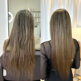 ロング EIGHT plum TOKIOリミテッドのヘアスタイル