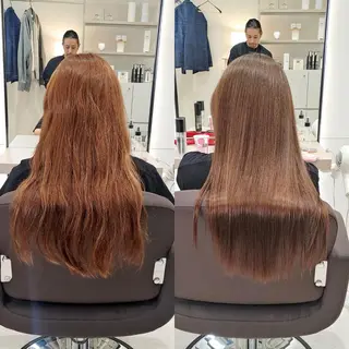 ロング EIGHT plum TOKIOリミテッドのヘアスタイル