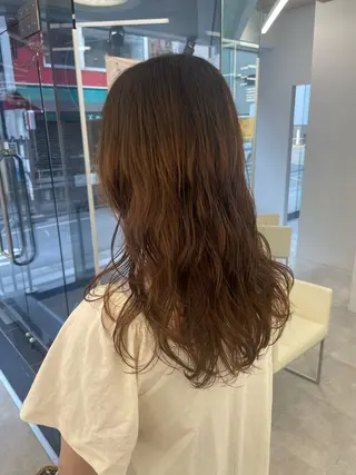 ロング パーマ 【Sweep】おじま のぞみのヘアスタイル