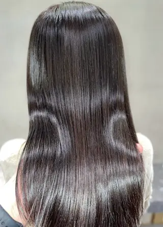 ロング 神戸レイヤーカット 顔周り／骨格診断のヘアスタイル