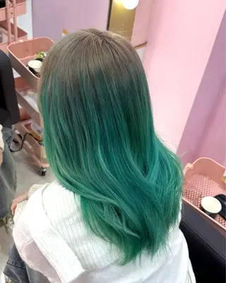 ロング カラー ブリーチ指名 No.1🦋KOKIのヘアスタイル