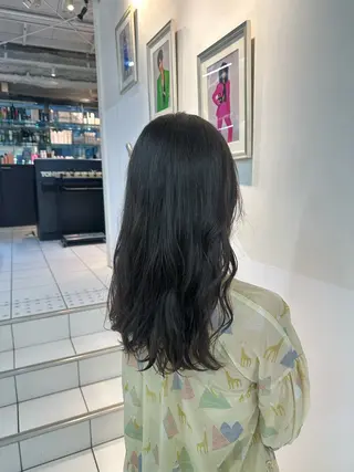 ロング はにいレイヤーカット モデル募集中のヘアスタイル