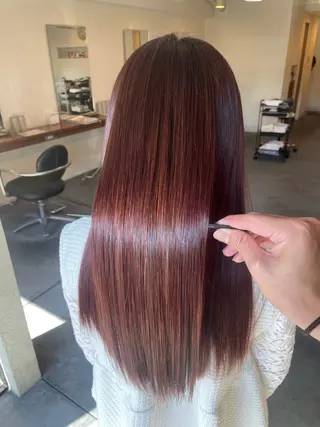 ロング 松本 剛成のヘアスタイル