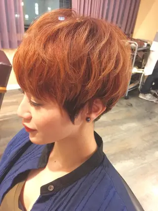 ショート ショートは任せて ミヤザキのヘアスタイル