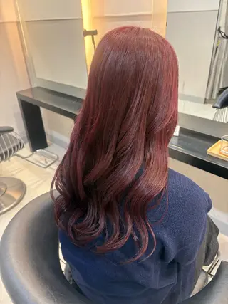 ロング かな🎀 ぷるカラー/エクステのヘアスタイル