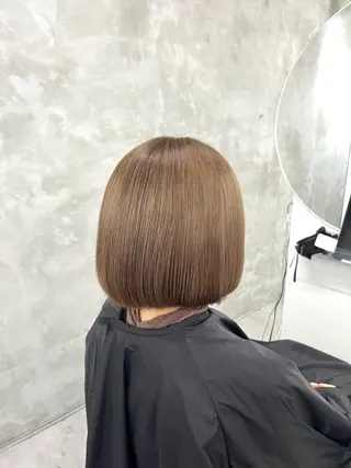 ミディアム カラー yuuna ✮ door whiteのヘアスタイル