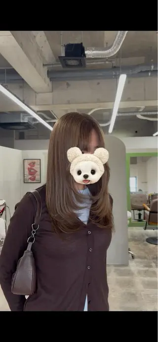 カラー miloc sayaのヘアスタイル