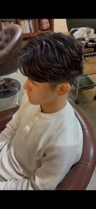 パーマ メンズ 🌀メンズパーマ🌀 平川海夢のヘアスタイル