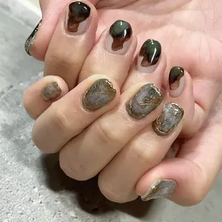 ネイル 東 千夏のネイルデザイン