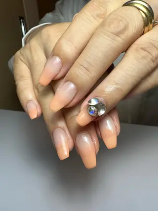 ロング shandy nailのネイルデザイン