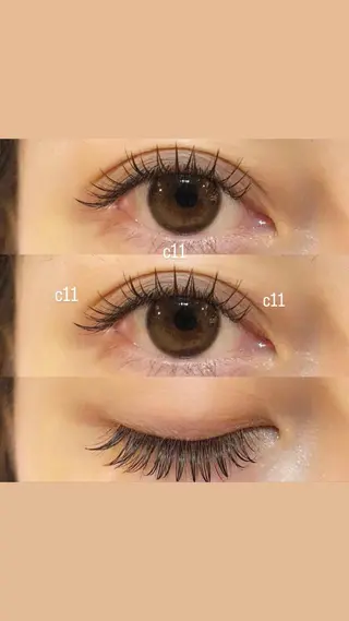 マツエク・マツパ 🎀 マエカワ ユウリ 🎀のマツエク・マツパデザイン