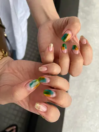 ネイル 🤎Two ERI🤎のネイルデザイン