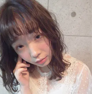 カラー ︎︎🧸 ユリ ︎︎🧸のヘアスタイル
