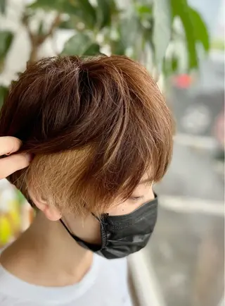 ショート カラー ARK 武藤のヘアスタイル