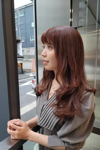 ロング カラー Endearing所属・❇️安達 優心❇️ レイヤー/艶髪特化のヘアスタイル