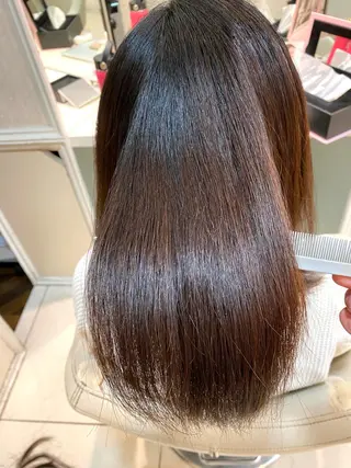 ミディアム 🌈髪質改善/縮毛矯 正特化🌈鈴木一寿のヘアスタイル