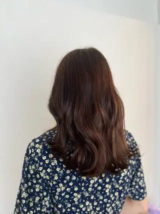 セミロング カラー 似合わせレイヤー ✖️美髪 / はるなのヘアスタイル
