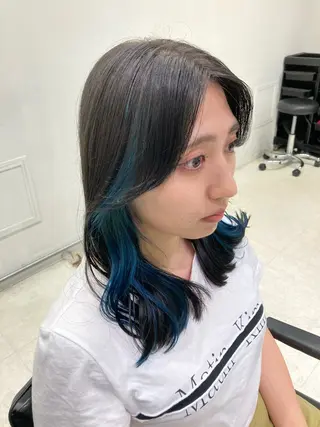 ロング カラー 💖ブリーチなし透明 感💖ASAHIのヘアスタイル