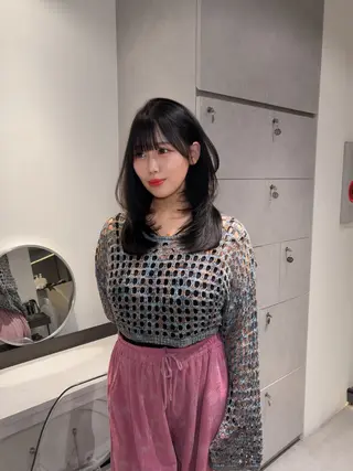 ロング 吉村 駿佑のヘアスタイル