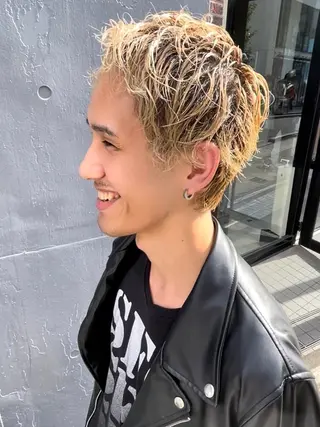 ショート カラー メンズ 畔上 尚也のヘアスタイル