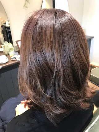 ミディアム カラー Ray hair 春日部のヘアスタイル