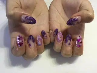 ネイル 💎🐰 saki. m 🐰💎のネイルデザイン