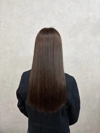 ロング カラー 倉澤 愛理のヘアスタイル