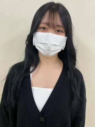 ロング カラー ［銀座］淡色 ラベンダー🫧大村のヘアスタイル