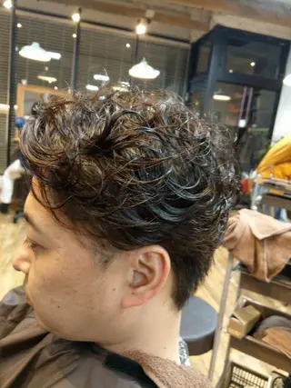 パーマ 店長　佐藤 祐輔のヘアスタイル
