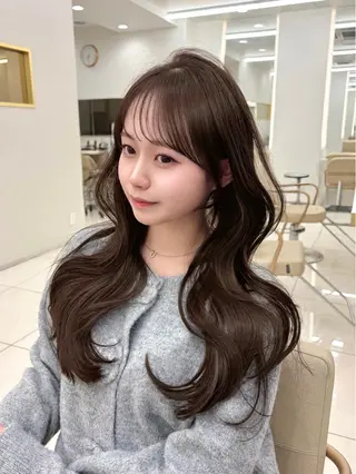 ロング レイヤー/韓国風ヘア /倉又大知のヘアスタイル